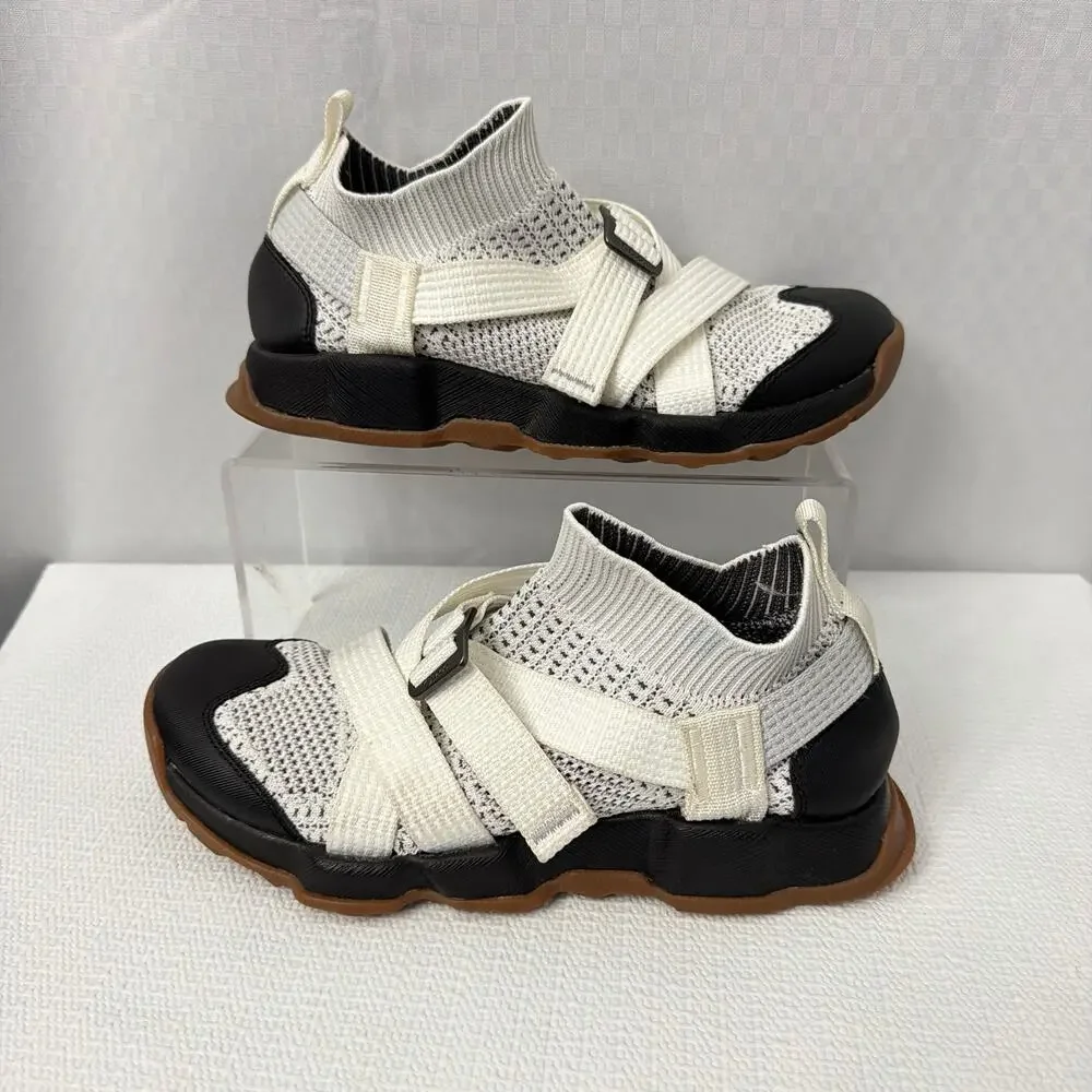 Chaco Z/Ronin Shoes Women's Size 7 White Black Sport Hiking Trail Comfort